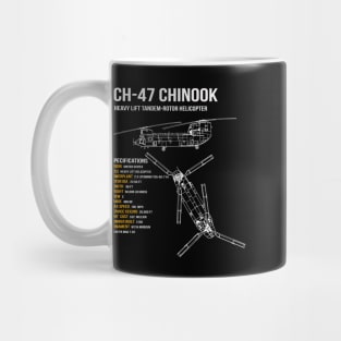 CH-47 Chinook Helicopter Mug